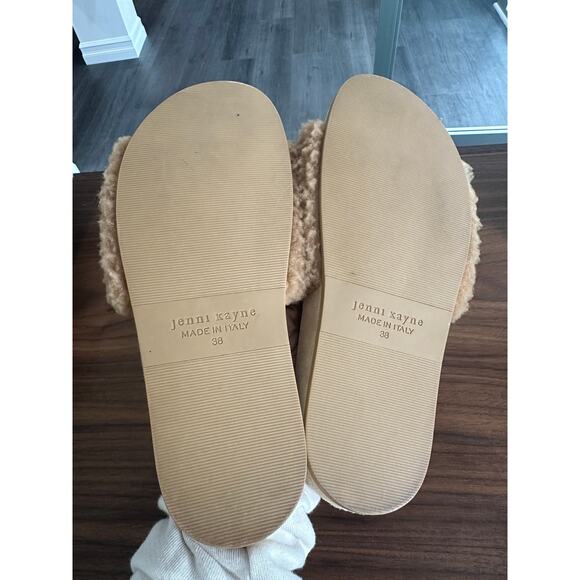 Jenni Kayne Shearling Slide Slippers Size 38(8) - Picture 5 of 9